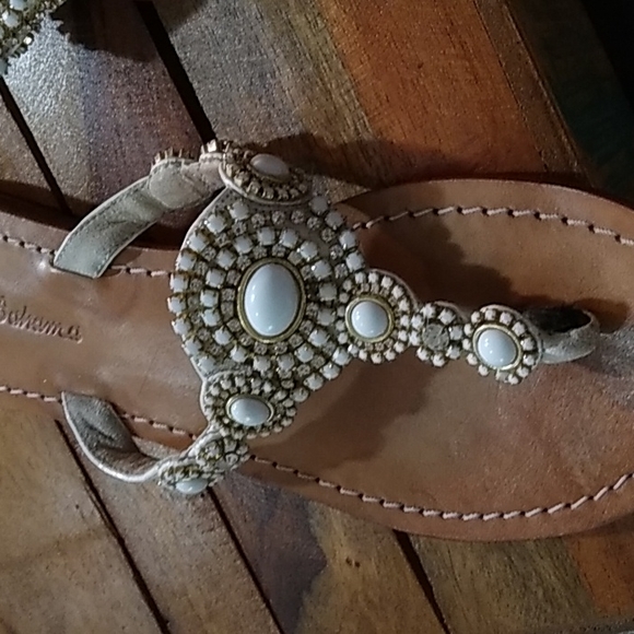 TOMMY BAHAMA BLING SANDLES - Picture 2 of 4